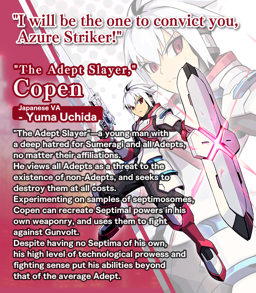 The Adept Slayer, Copen