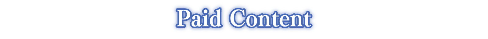 Paid Content