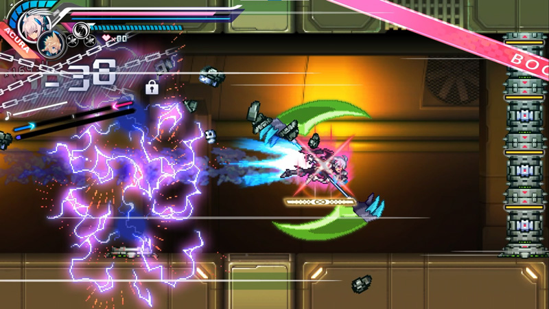 Azure Striker Gunvolt GX Features06
