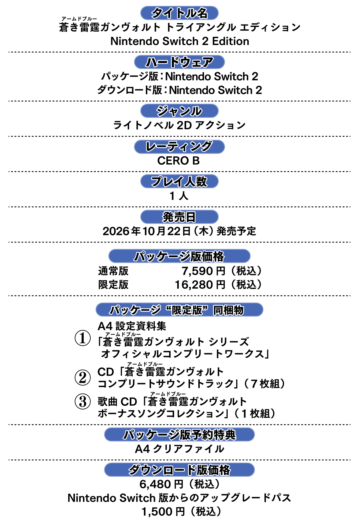 製品情報