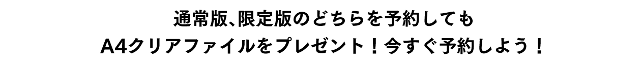 パッケージ版予約特典情報