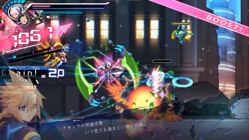 『蒼き雷霆 ガンヴォルト GX』の特徴06