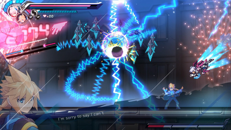 「Azure Striker Gunvolt GX」의 특징03