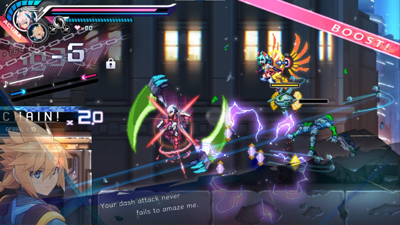 「Azure Striker Gunvolt GX」의 특징06