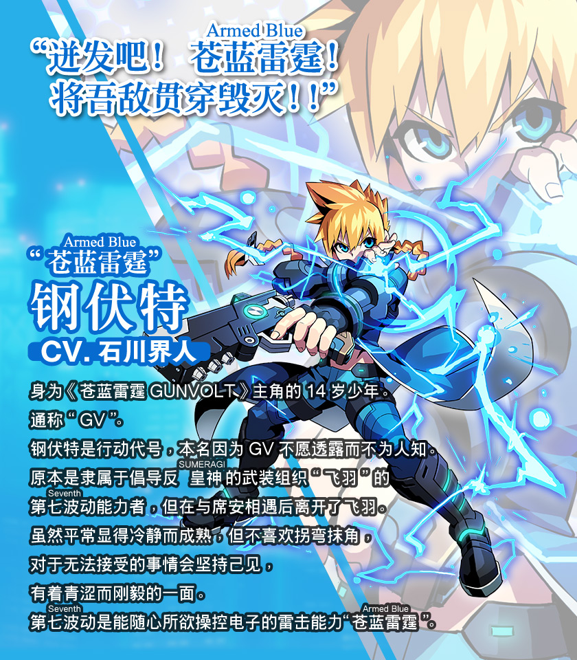苍蓝雷霆（Armed Blue）钢伏特