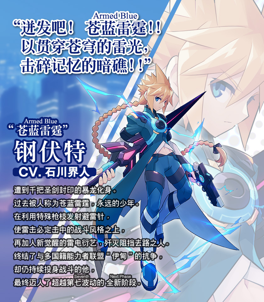 苍蓝雷霆（Armed Blue）钢伏特